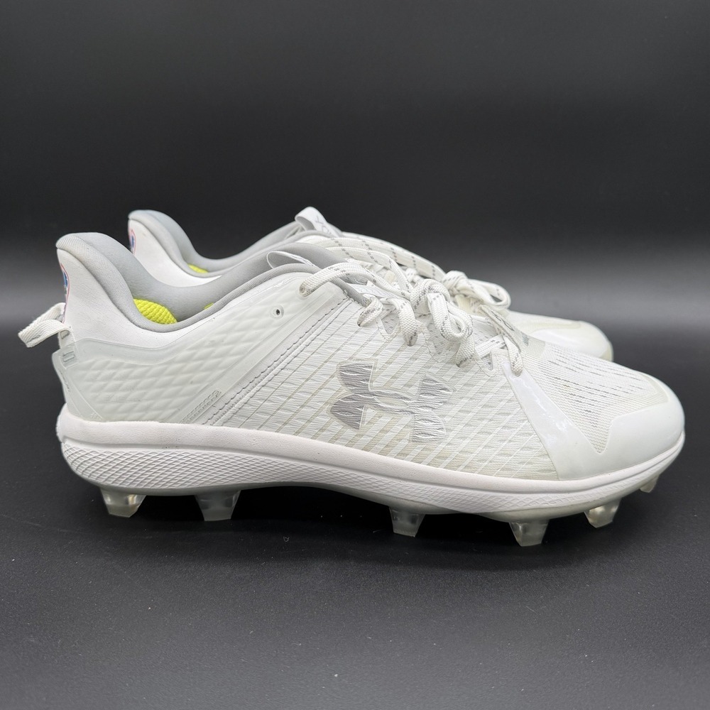 Under Armour Yard Low MT Baseball Cleats 3025591-100 Size 12